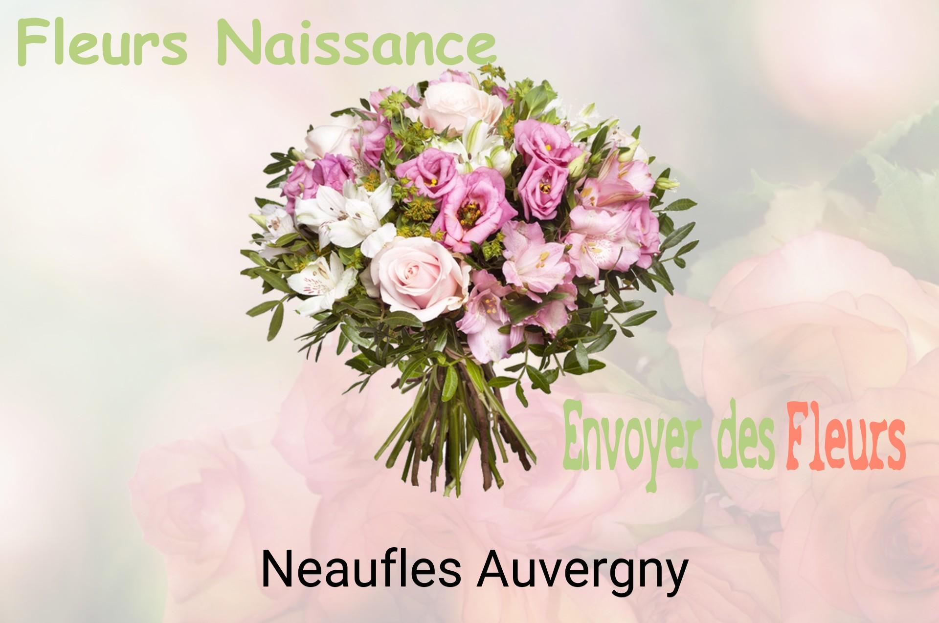 Bouquet de fleurs de naissance livré à Neaufles-Auvergny